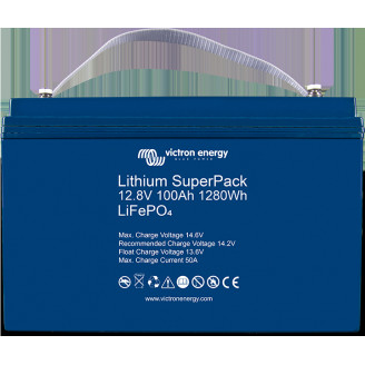 Victron Energy Lithium SuperPack 12,8V/100Ah (M8) High Current