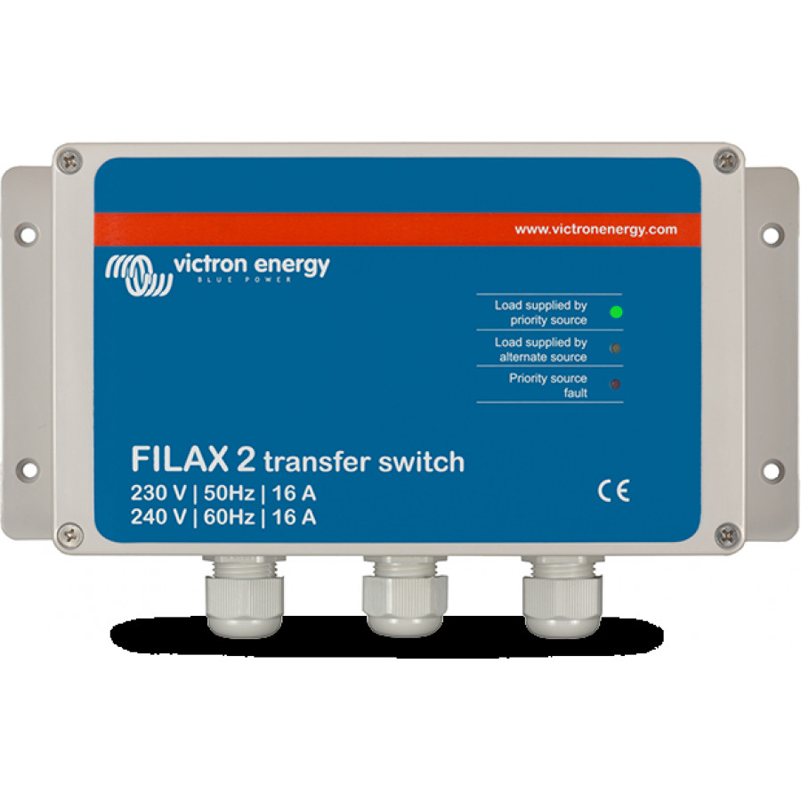 Victron Energy Filax 2 Transfer Switch CE 230V/50Hz-240V/60Hz